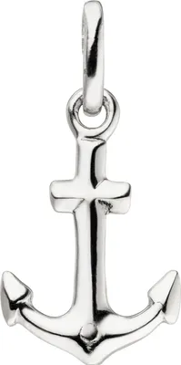 Produktbild von JOBO Anhänger Anker 925 Sterling Silber Silberanhänger Ankeranhänger