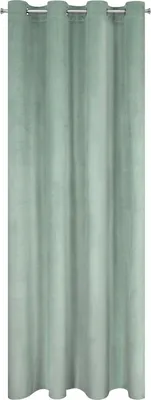 Zdjęcie produktu dla Eurofirany 459349, Przezroczysty, Zielony, Monochromatyczny, Poliester, Oczko, 200 g/m²