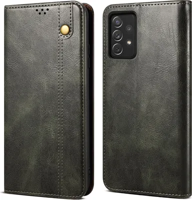 A product shot of a phone case, shown from two angles.