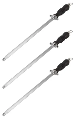 Obrázek produktu pro Sada tří brousků o délce 30 cm (12 palců) určená pro kuchyň a řeznictví