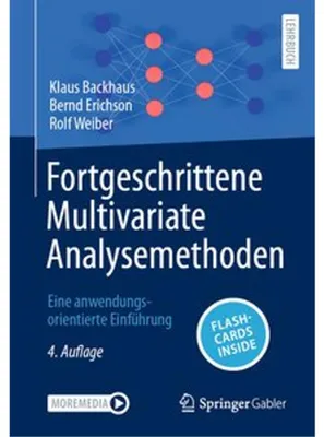 Immagine prodotto di Fortgeschrittene Multivariate Analysemethoden