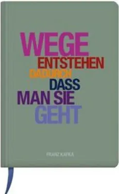 Produktbild von Notizbuch A5 Hardcover Wege mit 265 gepunkteten Seiten und 80 g/m² Papier