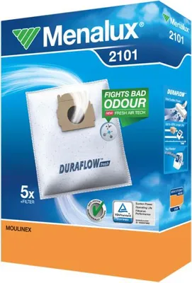 Produktbild von MENALUX Staubsäcke für Moulinex (5Stk.) 2101