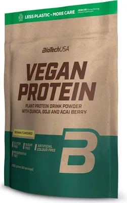 Produktbild von Biotech USA Vegan Protein 2000 g Banane