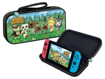 Produktbild von Switch Travel Case Animal Crossing NNS39AC - Off. lizenz. [komp. Switch Lite/Switch OLED]