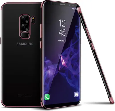 Produktbild von Conie Silikon Schutzhülle für Samsung Galaxy S9 Tasche Case Cover Bumper Hülle Rand in Rosegold