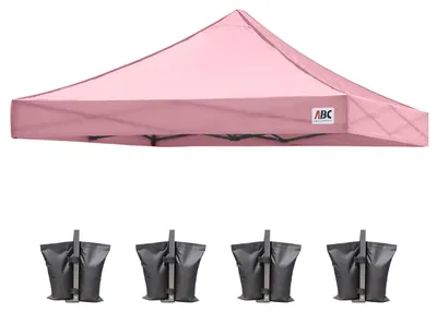Zdjęcie produktu dla ABCCANOPY – Zastępczy pokrowiec na pawilon rozkładany, wymiar 3 x 3 m, 100% wodoodporny, w