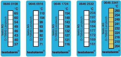 Produktbild von TESTO Temperatur-Messstreifen 50 x 18 mm (0646 1724)