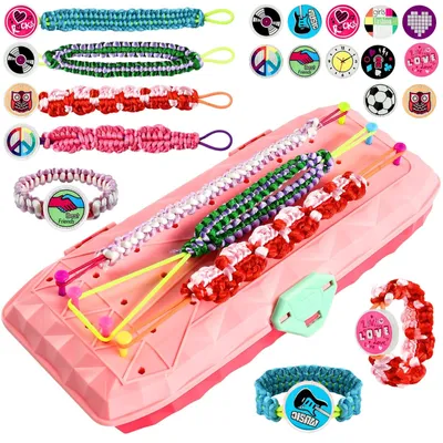 Immagine prodotto di Set di braccialetti dell'amicizia per bambine creative, dai 6 ai 12 anni