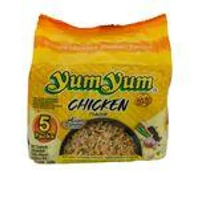 Yum Yum Instant Noodles Chicken Flavour, 5 × 60 g – Schnelle Mahlzeit mit asiatischem Flair