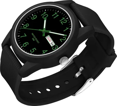 Produktbild von Armbanduhr Quarzuhr Analog,Sporliche Uhr Herren Damen 50M Wasserdicht Silikonband Casual für Jugendliche mit Datum Wochentag Leuchtzeiger Große Zahlen