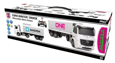 Image de JAMARA Camion porte-conteneurs Mercedes-Benz Arocs 1:26 2.4GHz