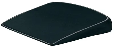 Produktbild von Ergonomisches Sitzkissen für Auto oder Büro, keilförmiges Sitzkissen, 37,5 x 33,5 cm, schwarz