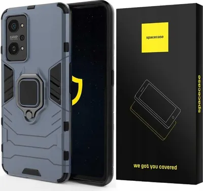 Zdjęcie produktu dla Etui ochronne SPACECASE X-ring do Realme GT 2 Pro Niebieski