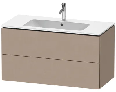 Produktbild von Duravit Duravit Waschtischunterbau L-CUBE 1020x481x550mm leinen