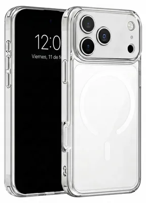 Imagen del producto de Cubierta trasera protectora con MagSafe para Apple iPhone 18 Pro / 17 Pro - Transparente, Imagen generada por IA