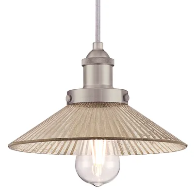 Produktbild von Westinghouse 6338840, Flexible Halterung, Nickel, Nickel, Brushed Nickel, Kegel, Badezimmer, Schlafzimmer, Esszimmer, Küche, Wohnzimmer