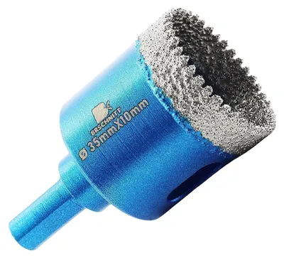 Immagine prodotto di Trapano a secco con punta diamantata, sega a tazza da 35 mm, per Vetroceramica, granito, porcellana, piastrelle, muratura