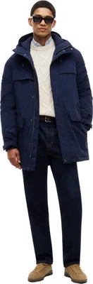 Productafbeelding van Tommy Jeans heren parka, model Tjm City Ready, artikelnummer DM0DM22251, parka/jas, blauw (donkerblauw)