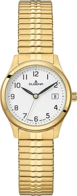 Produktbild von Dugena Damen Uhr 4460757 Bari Zugband bicolor