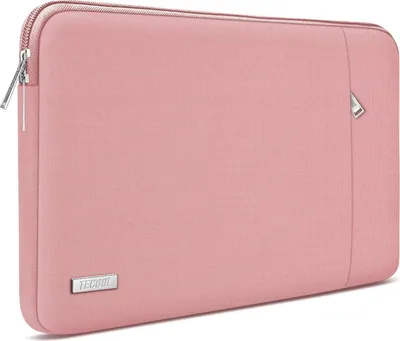 Zdjęcie produktu dla Etui na laptopa TECOOL 14 cali do MacBook Air 15 M3/A3114 M2/A2941 2024-2023, różowy