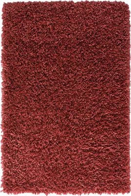 Image de Tapis My Shaggy, 100 x 150 cm, couleur bordeaux