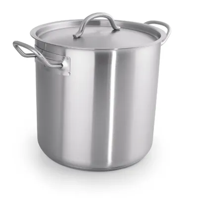 Obrázek produktu pro Hrnec na polévku s poklicí Nádobí 53, Ø 24 cm, nerezová ocel