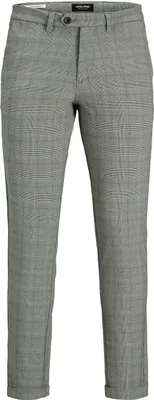 Produktbild von Jack & Jones 12193133, Chino, Erwachsener, Grau, Elasthan, Polyester, Viskose, Nicht bleichen, Feinwäsche (30°C)