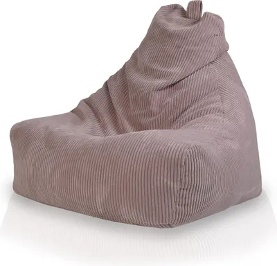 Produktbild von Ecopuf, Keiko, Sitzkissen Sessel Bean Bag, Sitzsack, für Innen, Cord, 100x80x85cm