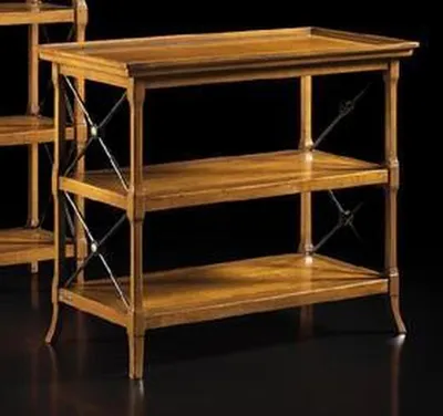 Produktbild von Ständer Ablage Beistelltisch Italienische Möbel Regal Holz Schränke Regale Neu
