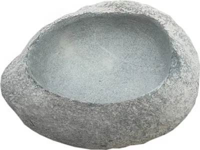 Produktbild von Dehner Vogeltränke, Ø ca. 35 cm, Höhe ca. 15 cm, Naturstein, grau