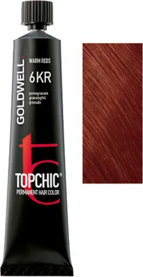 Produktbild von Goldwell Topchic Haarfarbe 6KR granatapfel, 1er Pack (1 x 60ml)