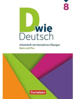 Immagine prodotto di D wie Deutsch 8. Schuljahr - Arbeitshefte Basis und Plus - Ausgabe 2028 - Arbeitsheft mit interaktiven Übungen online