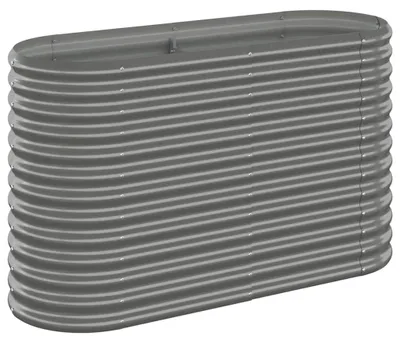 Immagine prodotto di vidaXL Letto rialzato in acciaio verniciato a polvere 114x40x68 cm Grigio