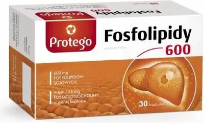 Immagine prodotto di Fosfolipidi 600 mg per il fegato Protego 30 capsule