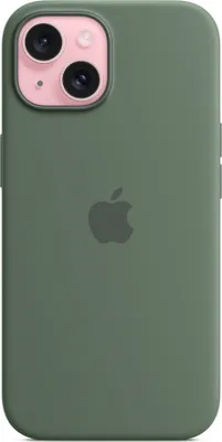 Produktbild von Silikonové pouzdro na Apple iPhone 15 s Magsafe - Cypřišové