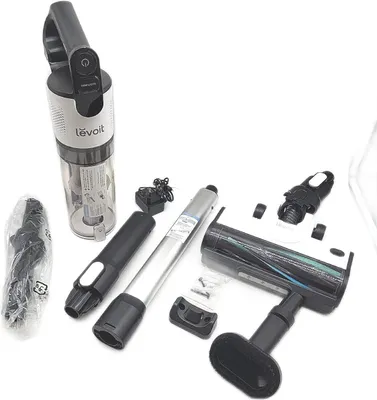 Obrázek produktu pro Levoit LVAC 200 bezdrátový vysavač ABS kov hliník černý kartáč