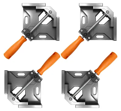 Imagen del producto de 4 abrazaderas de aluminio para carpintería