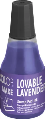 Produktbild von COLOP Stempelfarbe MAKE 25 ml lovable lavender