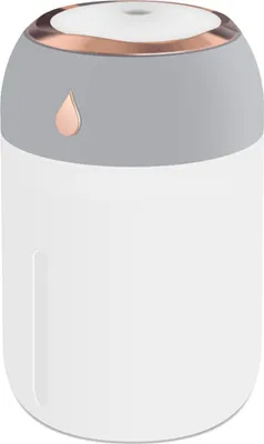 A product shot of a humidifier on a white background.