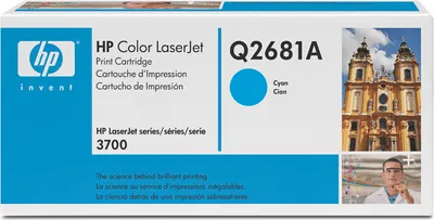 Produktbild von Original Hewlett Packard Toner-Kartusche mit Chip cyan