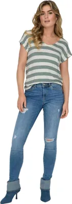 Image de T-shirt Only 15252103-VERDE pour Femme
