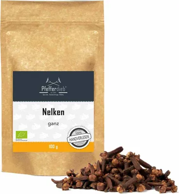 Produktbild von Nelken handselektiert ganz, BIO, 100g