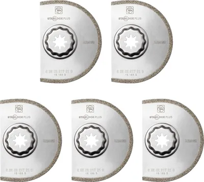Image de Fein 5x lame de scie diamantée StarlockPlus 90 mm - 63502217230