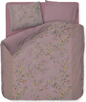 Produktbild von Pip Studio Perkal-Bettwäsche-Garnitur Autunno Farbe Lila Größe 200x200