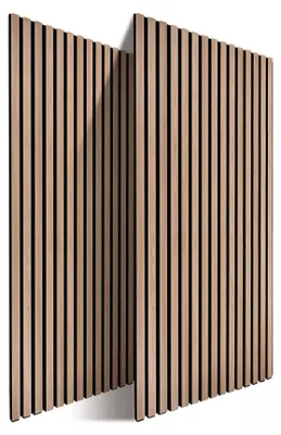 Obrázek produktu pro Akustické stěnové panely, 120 × 60 cm, dřevěná dýha