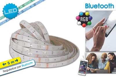 Produktbild von LED Stripe Bluetooth RGB indoor