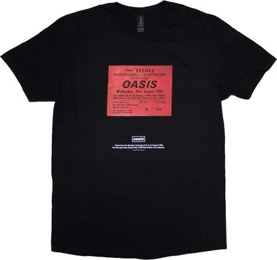 Produktbild von Oasis - "Definitely Maybe" T-Shirt für Herren/Damen Uni RO12942 (XXL) (Schwarz)
