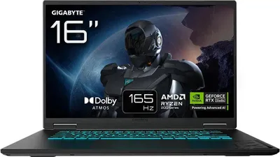 Immagine prodotto di GIGABYTE Gigabyte GAMING A16 3WH-K3EE894SH | 16 " | FHD+ | 165 Hz | AMD Ryzen 7 | 260 | 16 GB | DDR5 | Solid-state drive capacity 1000 GB | NVIDIA GeForce RTX 5070 | GDDR7 | 8 GB | Windows 11 Home | Keyboard language English | Keyboard backlit | War
