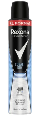 Obrázek produktu pro Rexona Men, Antyperspirant Cobalt Dry, 200 ml